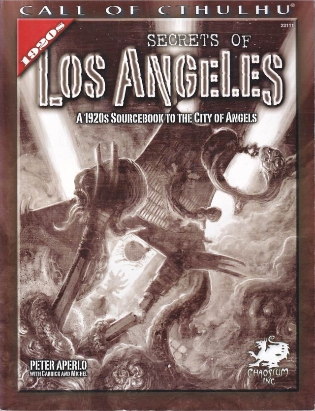 Call Of Cthulhu - 6th edition - Secrets of Los Angeles (B-Grade) (Genbrug)